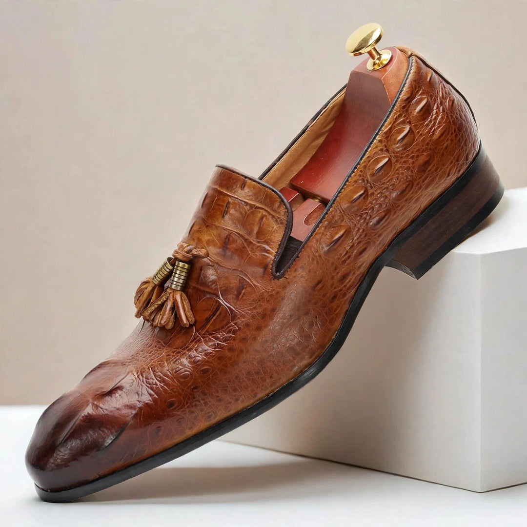 Montavelli Cowhide Leather Loafers