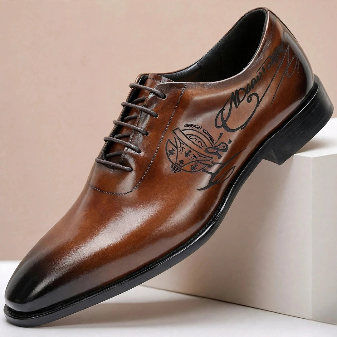 Talvaro Cowhide Leather Shoes