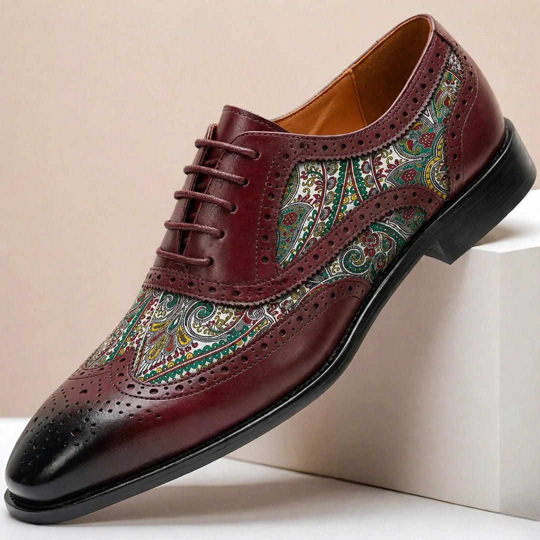 Stefano Cowhide Leather Shoes