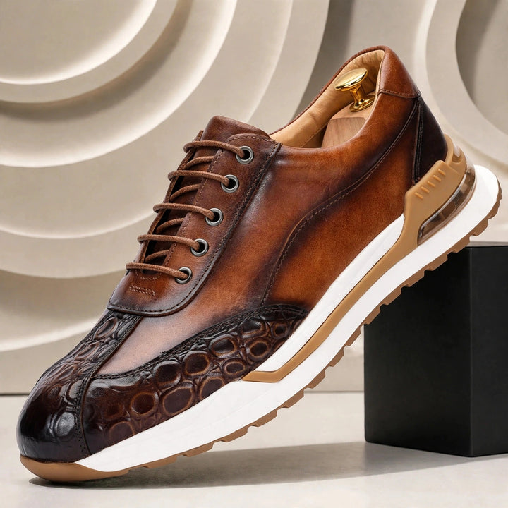 Marcello Cowhide Leather Sneakers