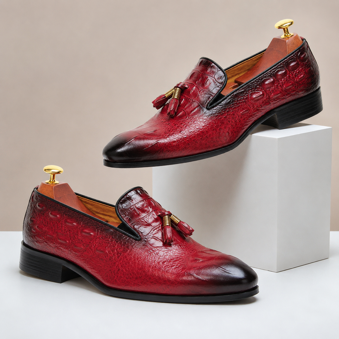 Montavelli Cowhide Leather Loafers