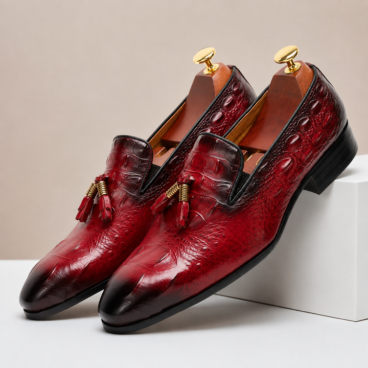 Montavelli Cowhide Leather Loafers