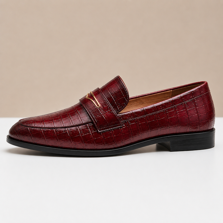 Vincetto Leather Loafers