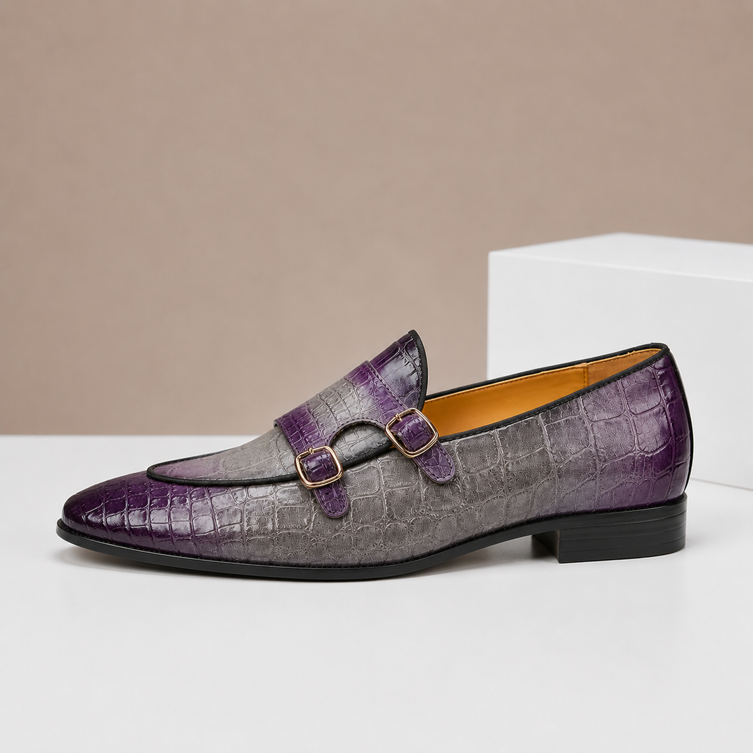 Lucerano Cowhide Leather Loafers