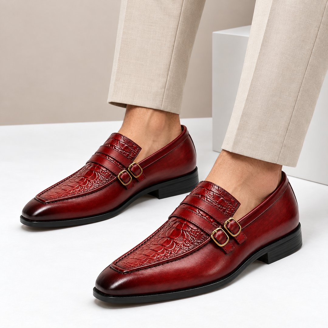 Zorvani Cowhide Leather Loafers