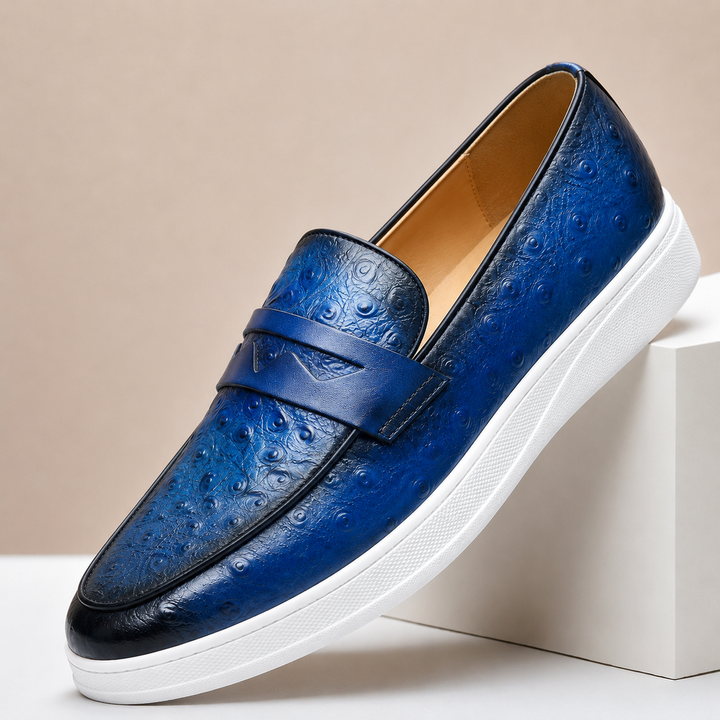 Lucente Cowhide Leather Loafers