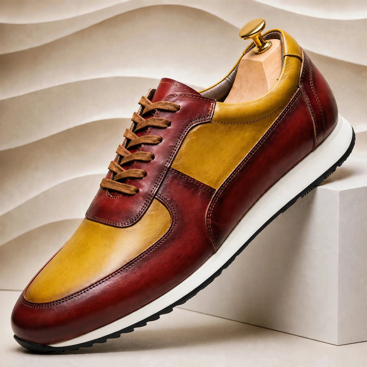 Lalvani Cowhide Leather Sneakers
