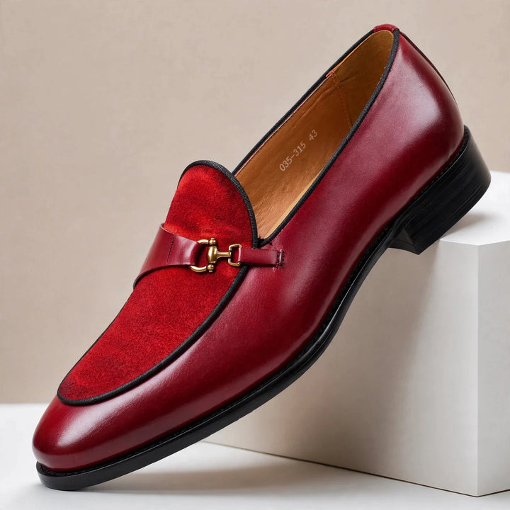 Varello Cowhide Leather Loafers