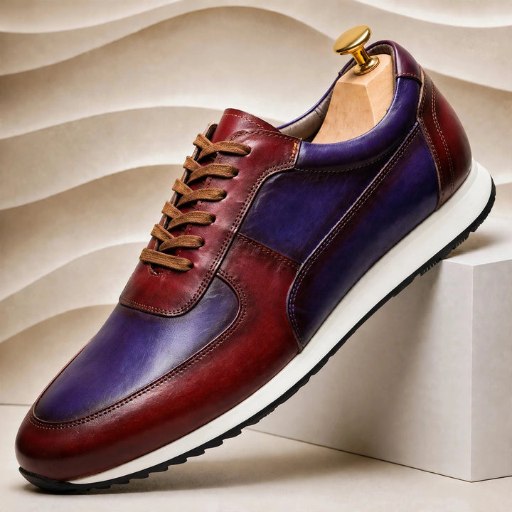 Lalvani Cowhide Leather Sneakers