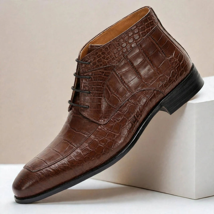 Deserto Cowhide Leather Boots