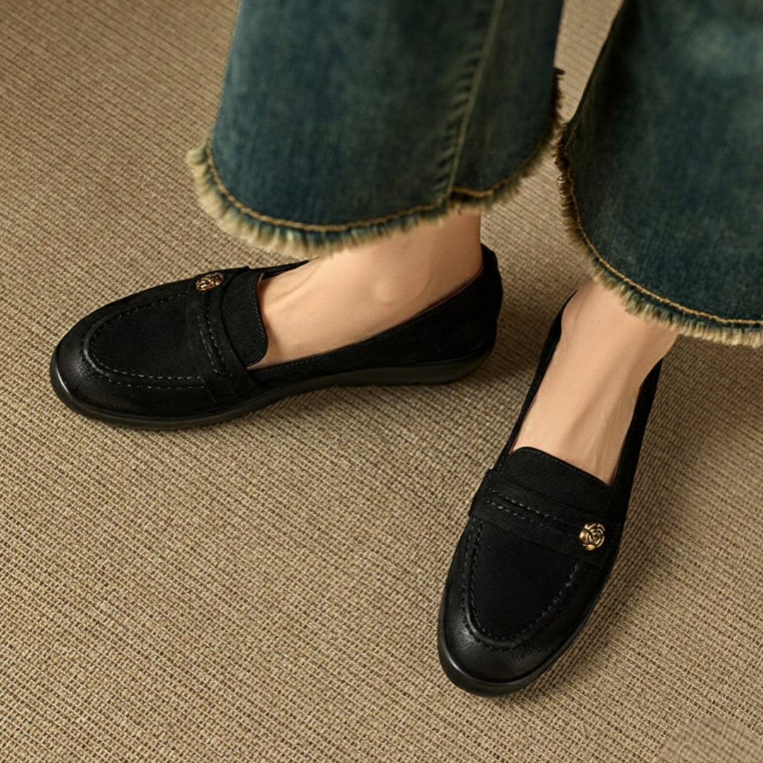 Mira Genuine Leather Platform Shoes