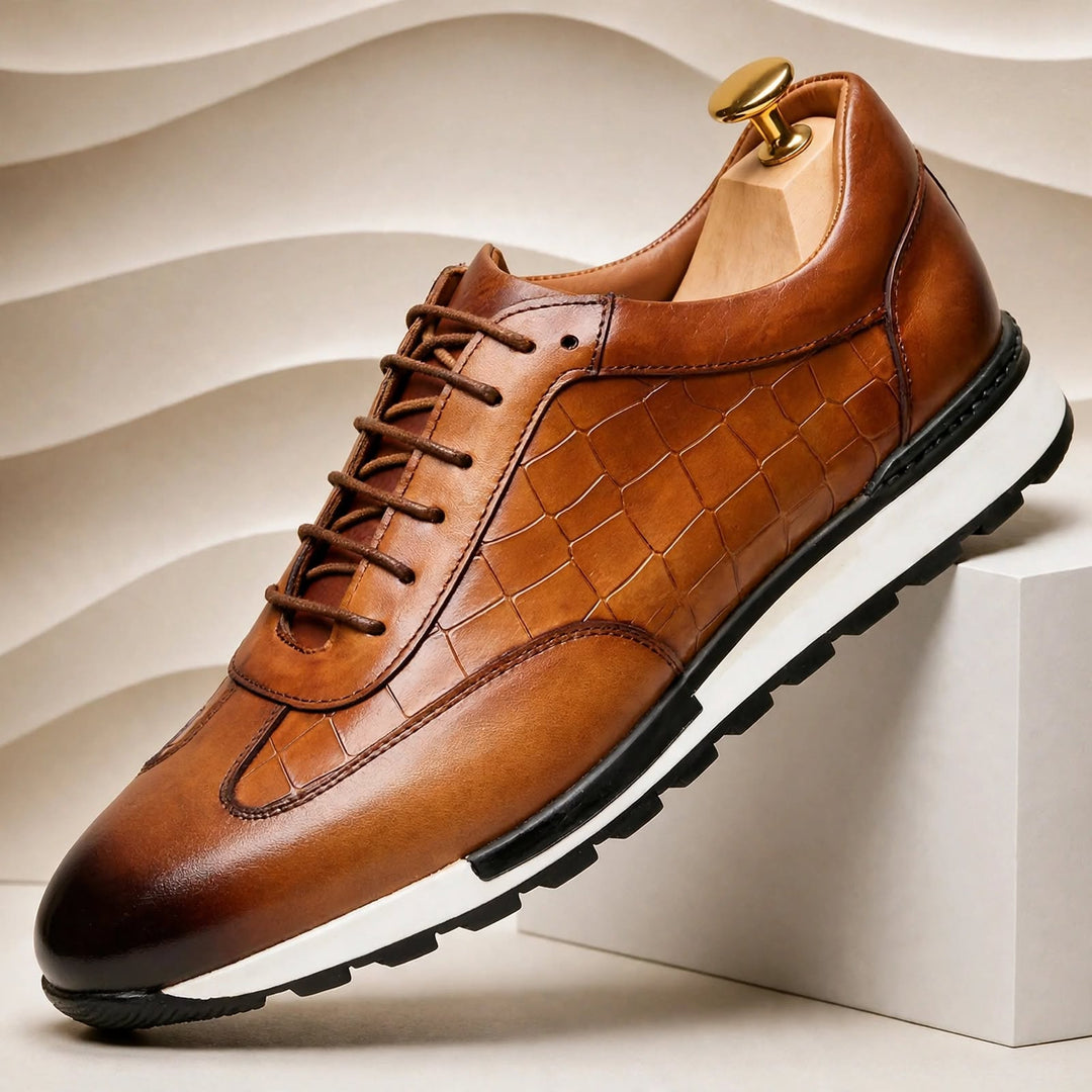 Luceratti Cowhide Leather Sneakers