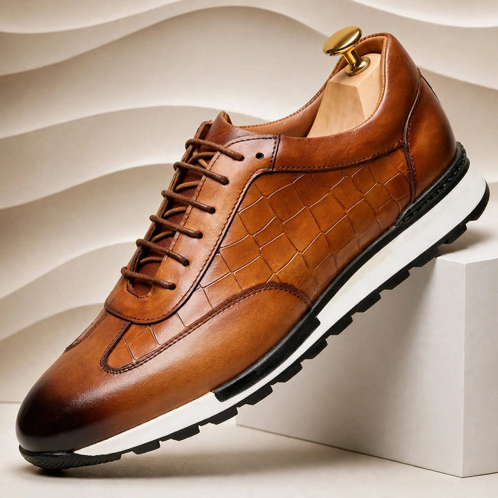 Luceratti Cowhide Leather Sneakers