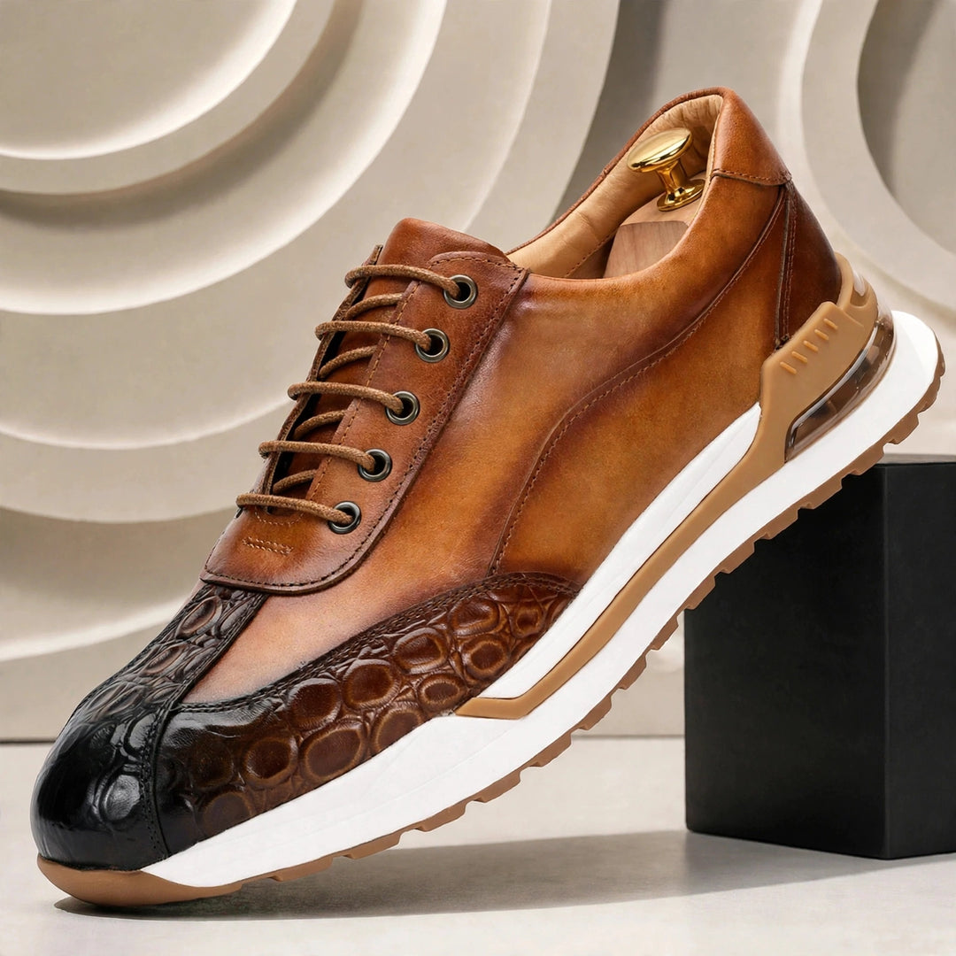 Marcello Cowhide Leather Sneakers