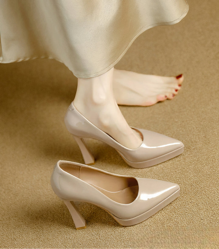 Vela Genuine Leather Heels