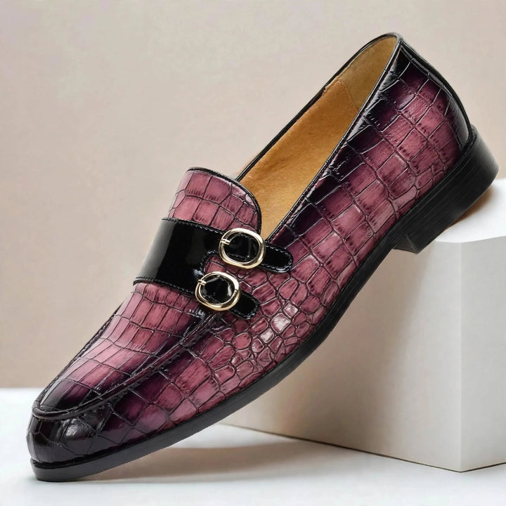 Rossi Cowhide Leather Loafers