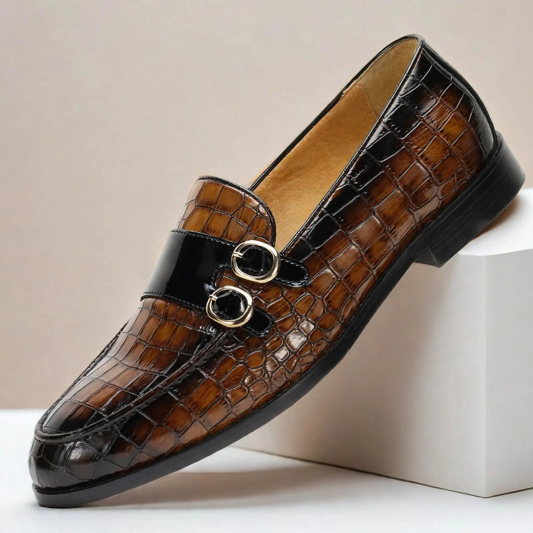 Rossi Cowhide Leather Loafers