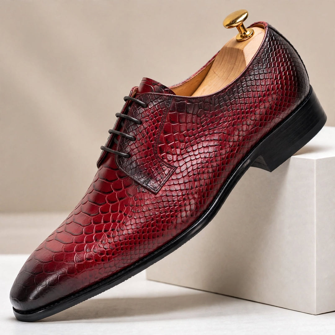 Kalverio Cowhide Leather Shoes