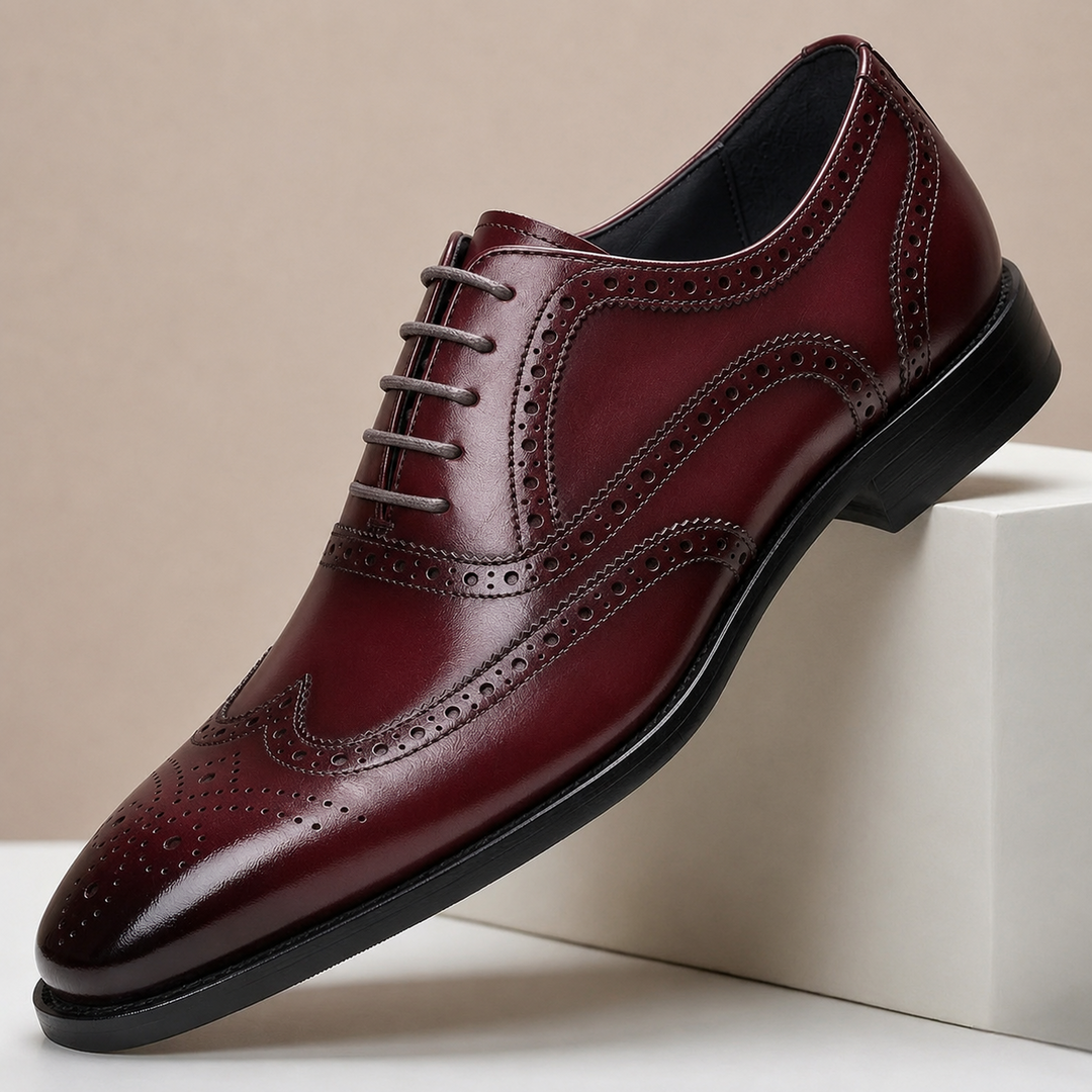 Santoria Cowhide Leather Shoes