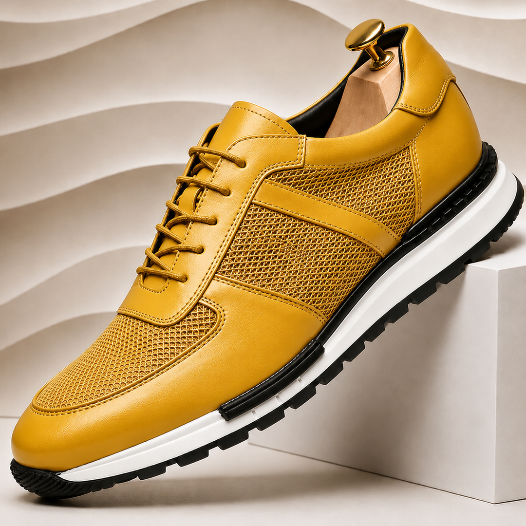 Marcelli Cowhide Leather Sneakers
