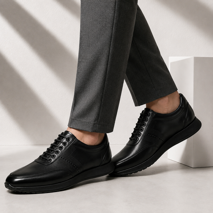Savello Cowhide Leather Sneakers
