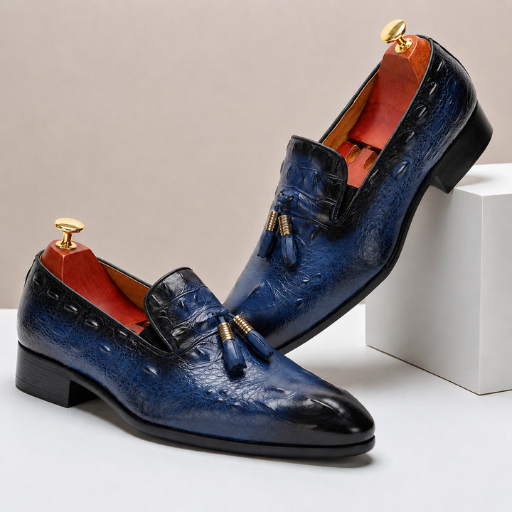 Montavelli Cowhide Leather Loafers