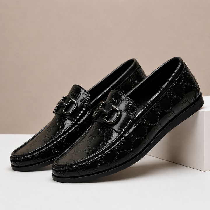 Arancio Genuine Leather Loafers