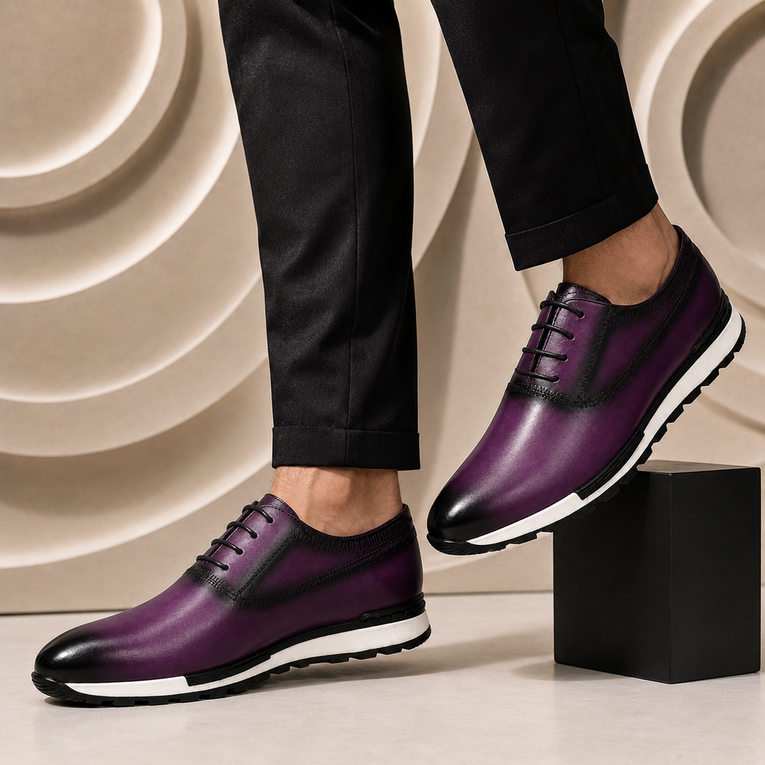 Ellington Cowhide Leather Sneakers