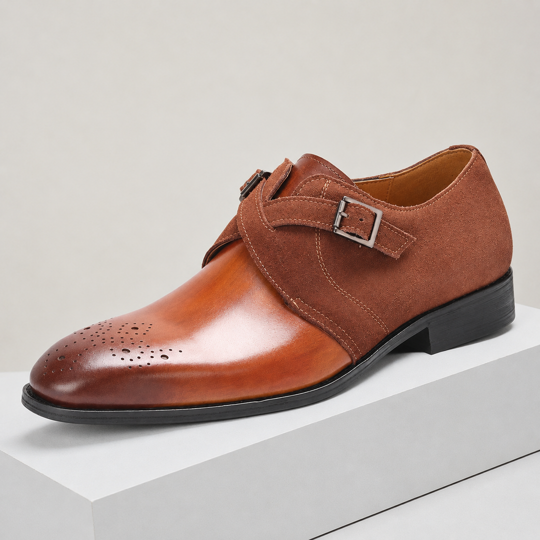 Valcino Cowhide Leather Shoes