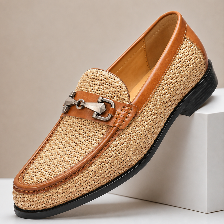 Cavalli Cowhide Leather Loafers