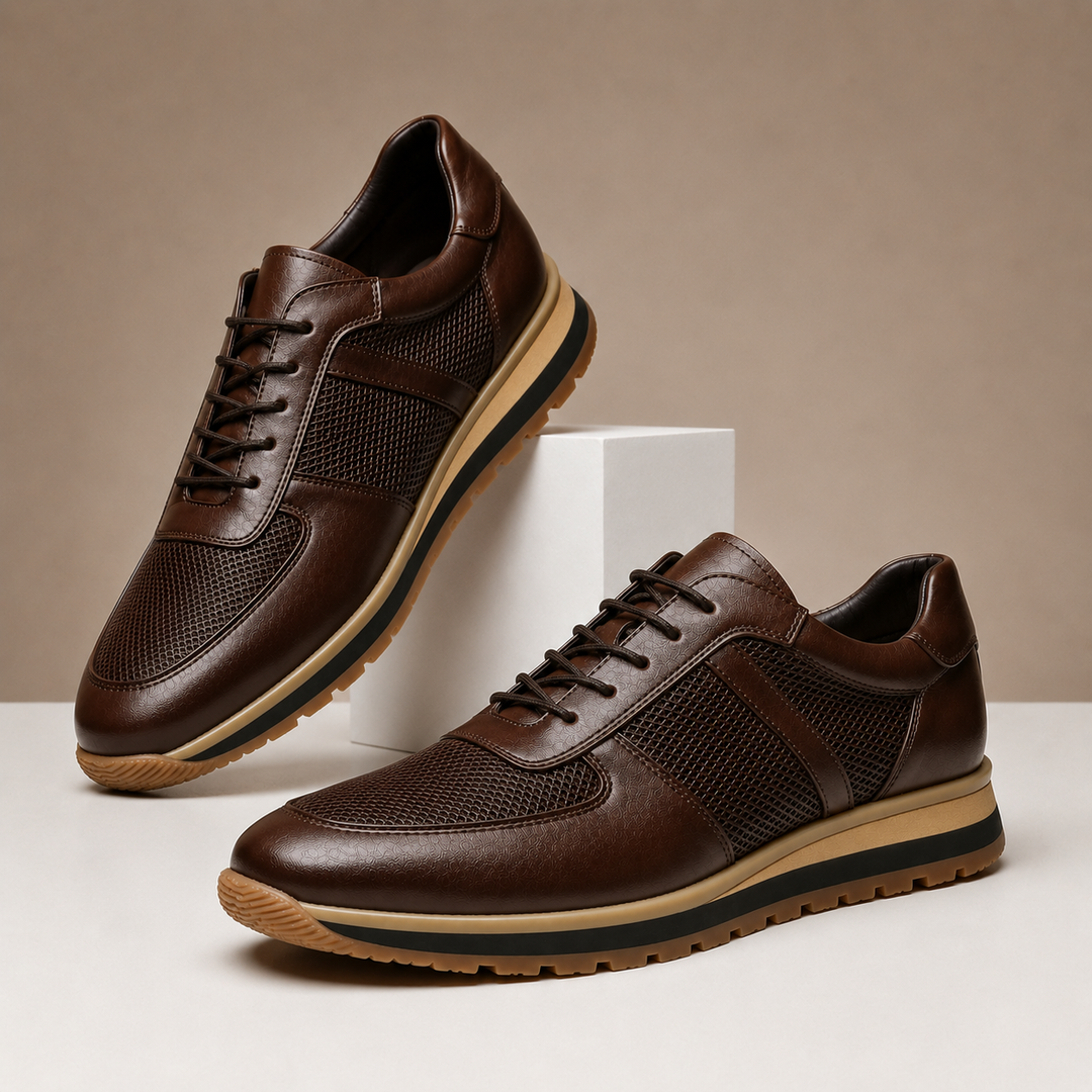 Marciano Cowhide Leather Sneakers