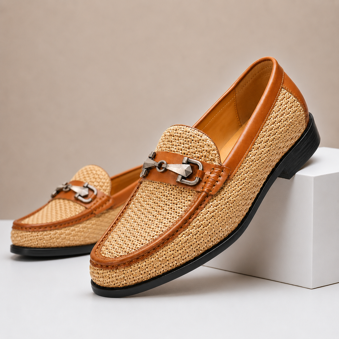 Cavalli Cowhide Leather Loafers