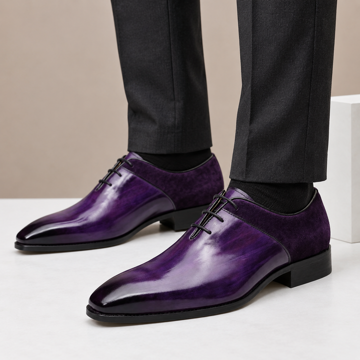 Verde Cowhide Leather Shoes