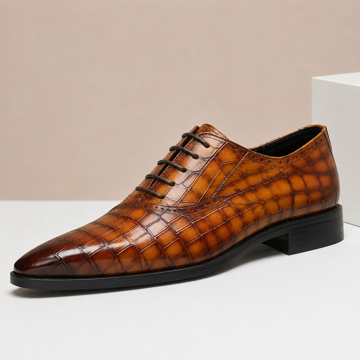 Morelli Cowhide Leather Shoes