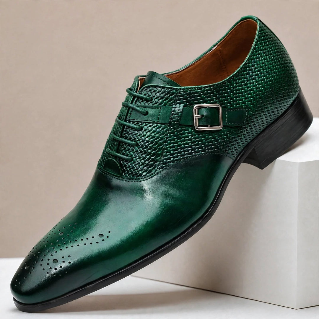 Lucia Cowhide Leather Shoes