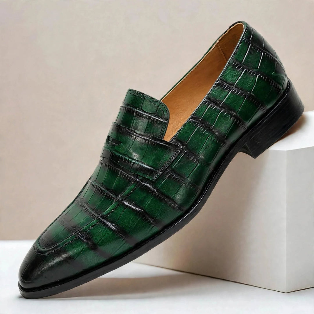 Galvani Cowhide Leather Loafers