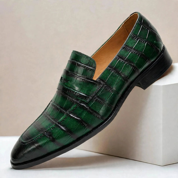 Galvani Cowhide Leather Loafers