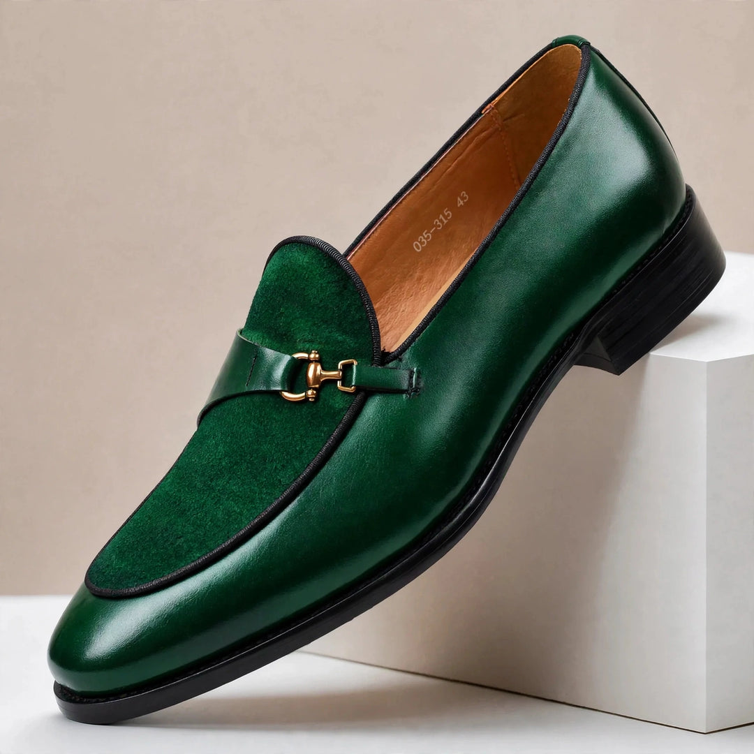 Varello Cowhide Leather Loafers