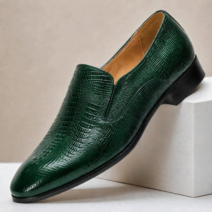 Venezia Cowhide Leather Loafers