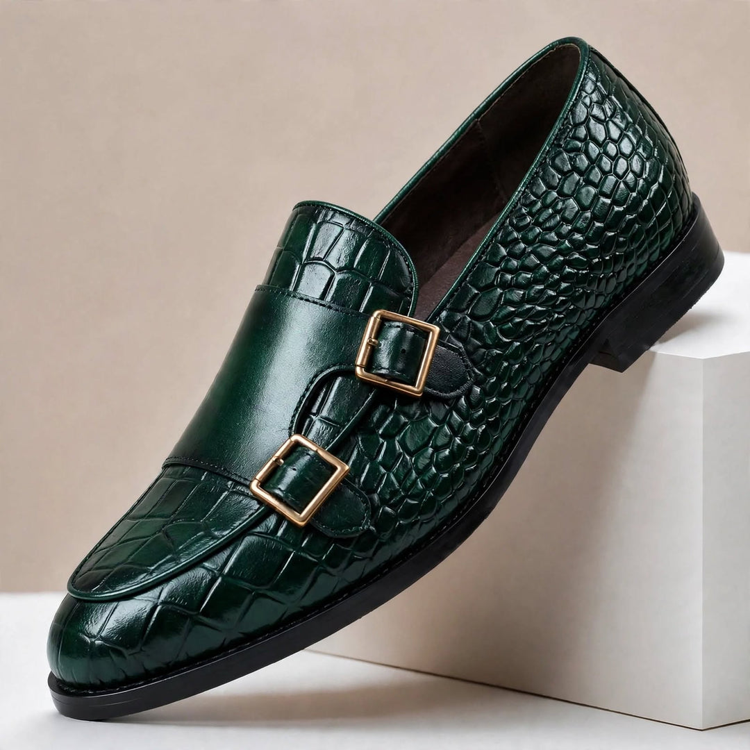 Lasaro Cowhide Leather Loafers