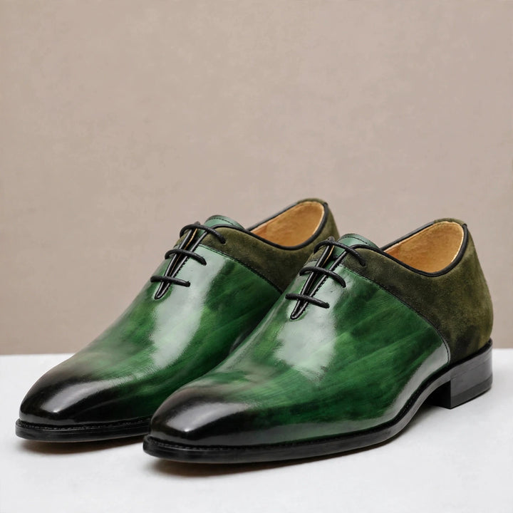 Verde Cowhide Leather Shoes
