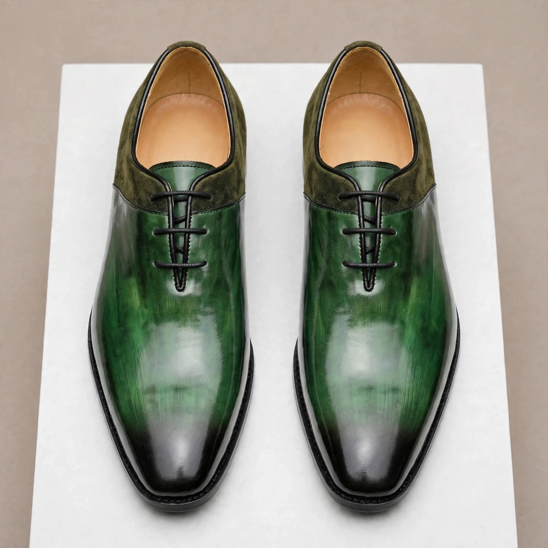 Verde Cowhide Leather Shoes