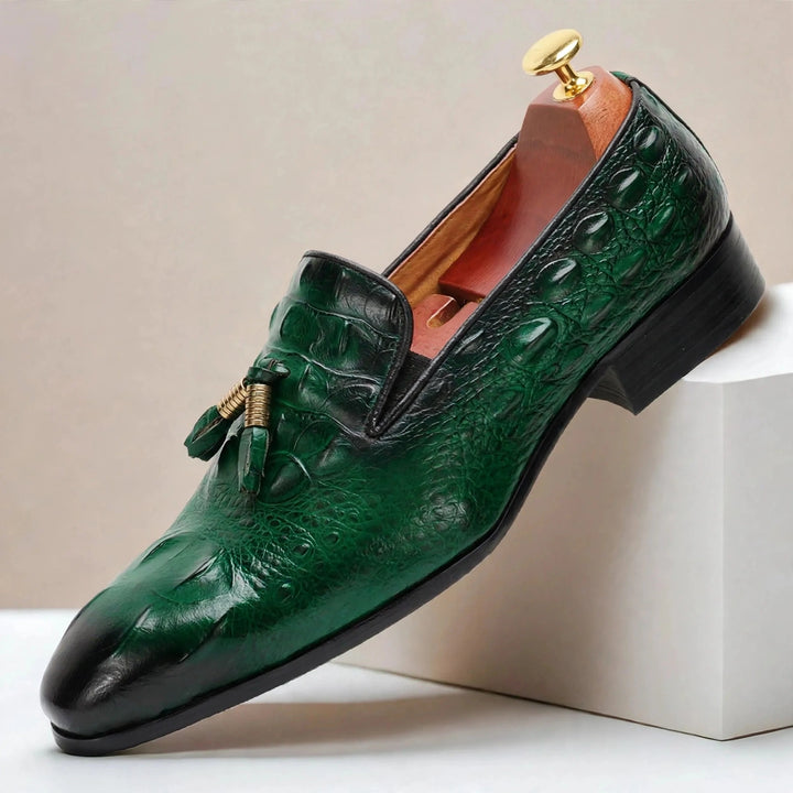 Montavelli Cowhide Leather Loafers