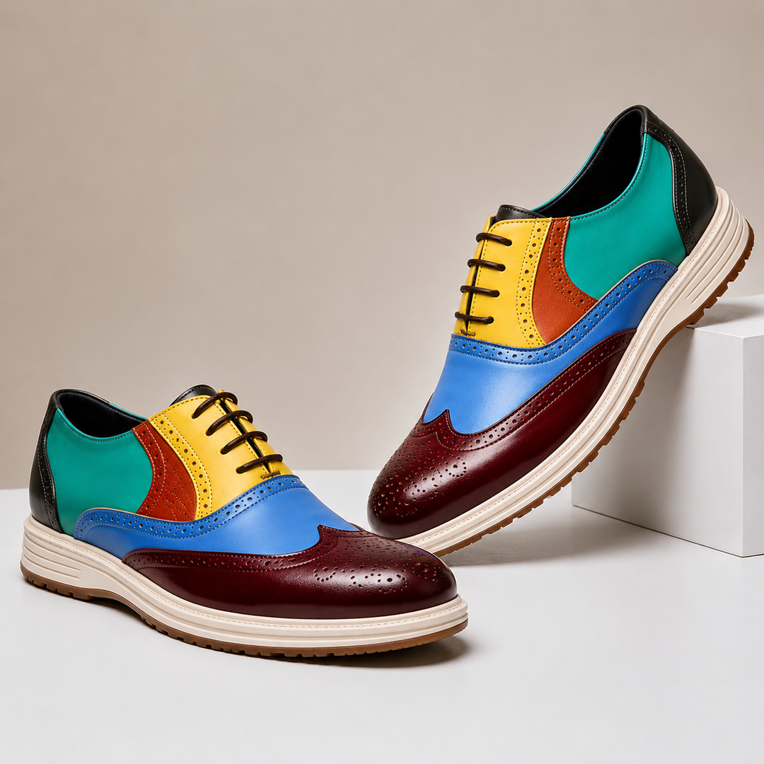Galva Genuine Leather Sneakers