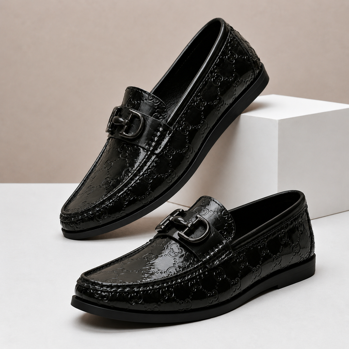Arancio Genuine Leather Loafers