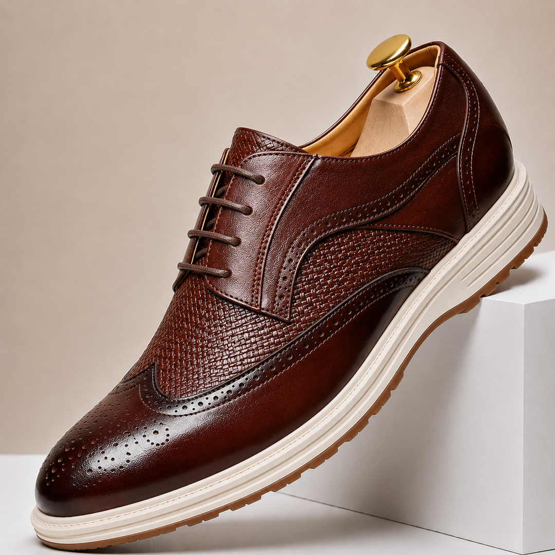 Galva Genuine Leather Sneakers