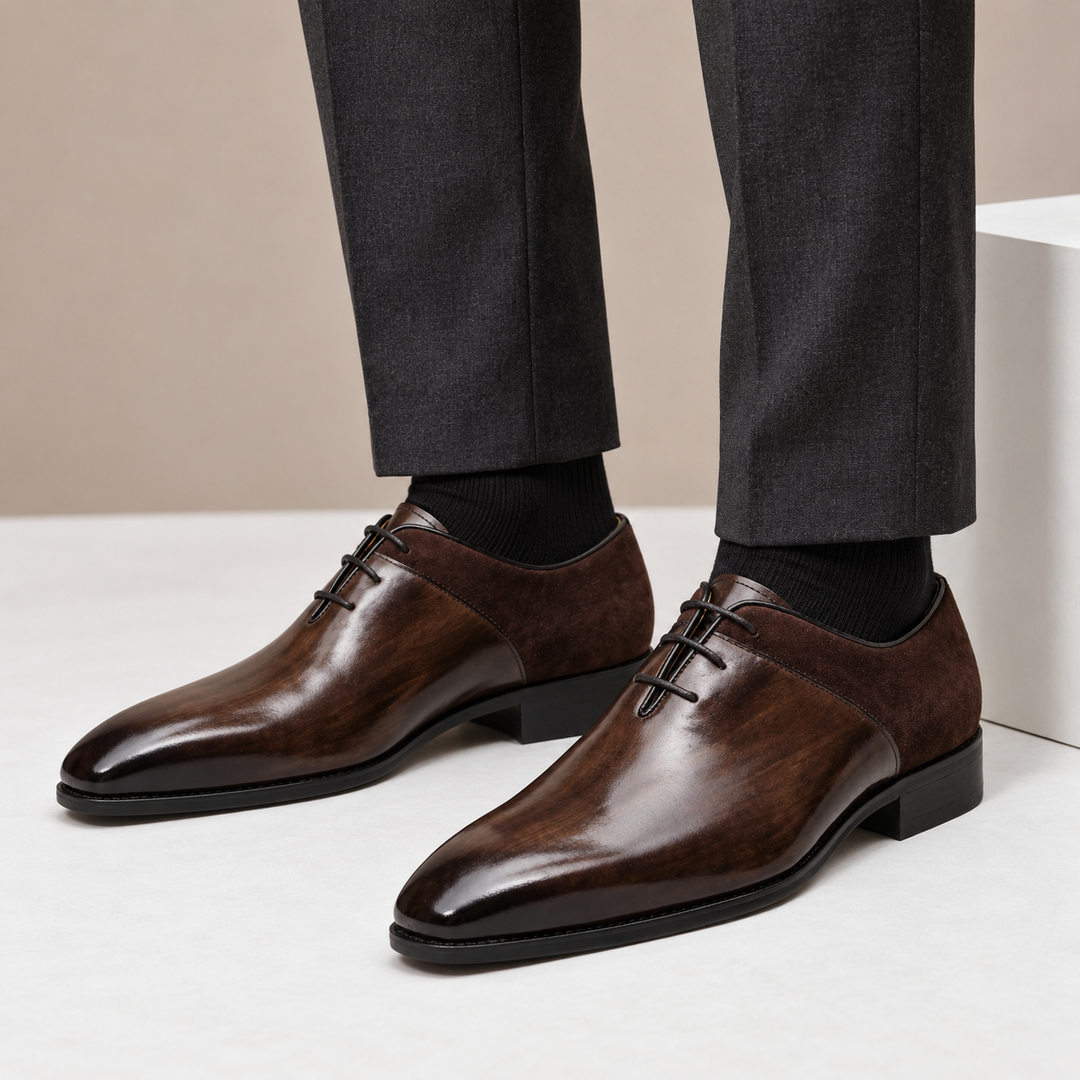 Verde Cowhide Leather Shoes