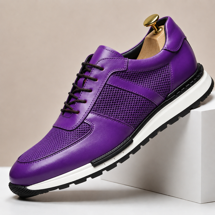 Marcelli Cowhide Leather Sneakers