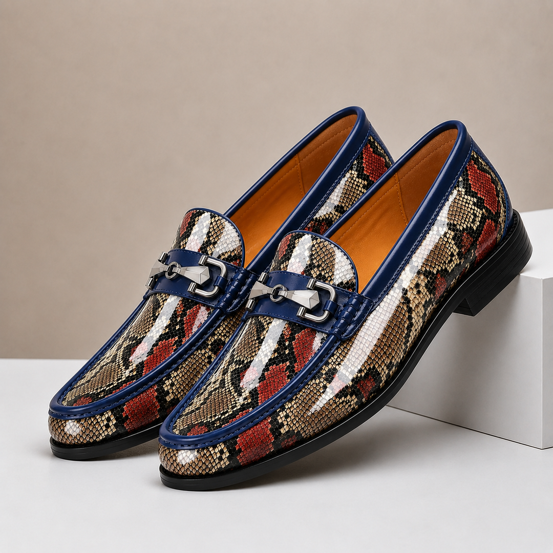Cavalli Cowhide Leather Loafers