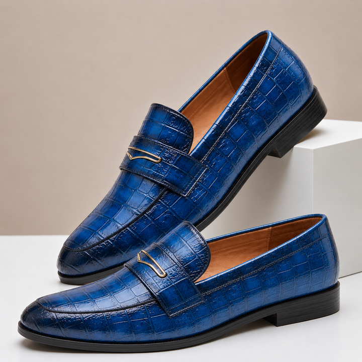 Vincetto Leather Loafers